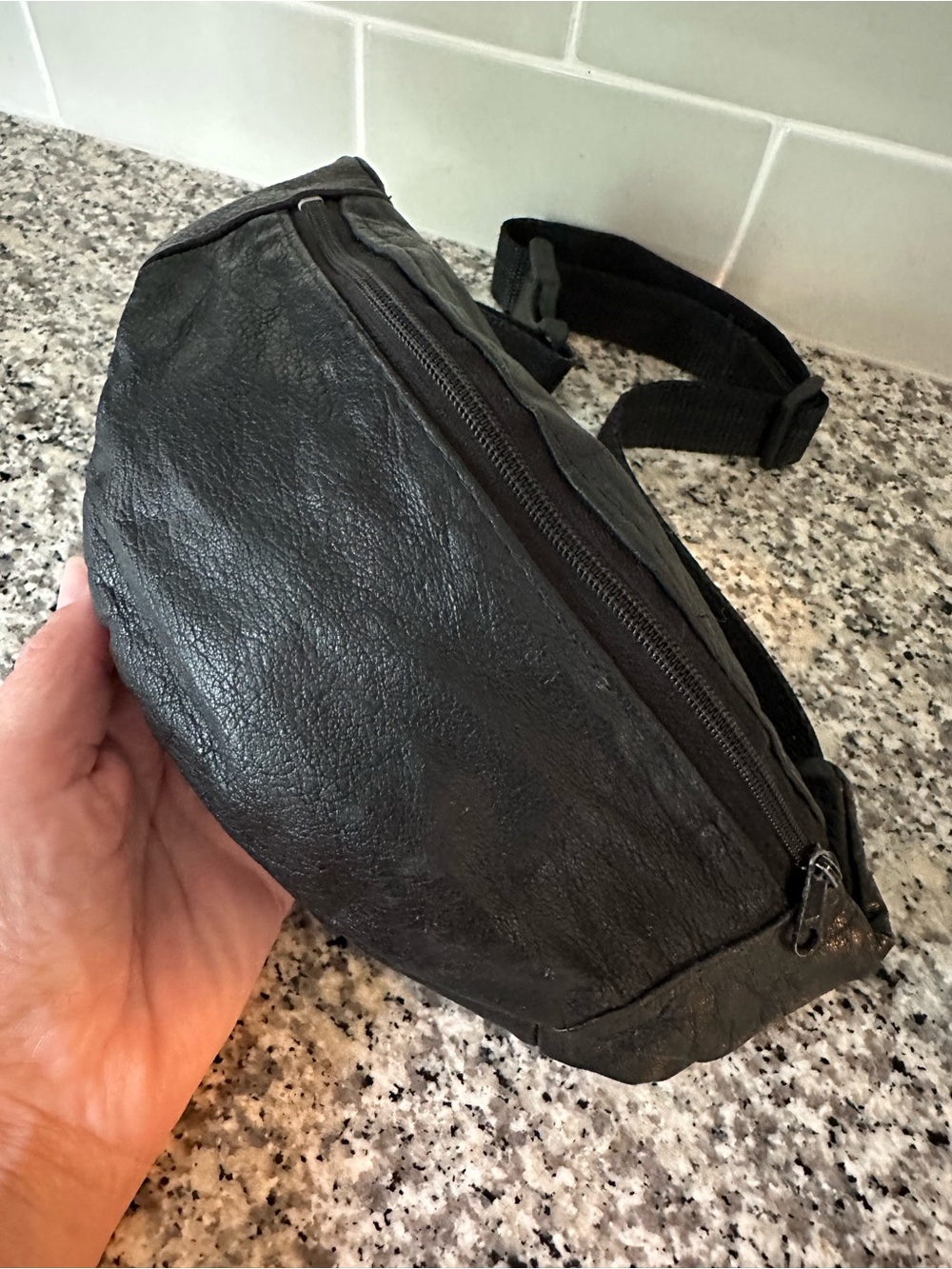Vintage Leather Fanny Pack S/M